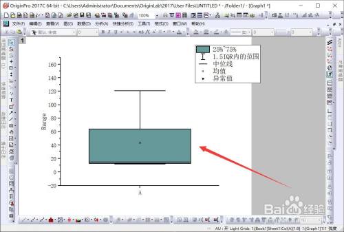 origin怎么绘制箱线图