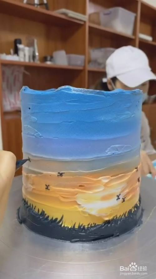如何制作星空蛋糕