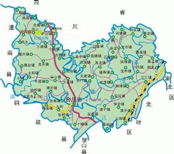 重庆市合川区有哪些乡镇（重庆市合川区有几个乡镇）