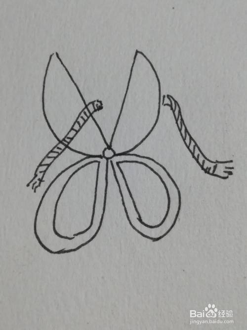 怎么画剪刀卡通画