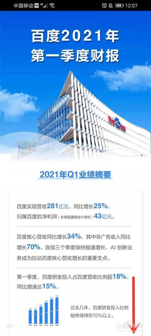 百度2021q1财报全文在哪看