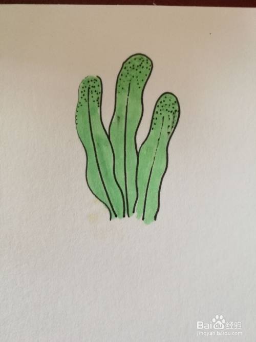 小草简笔画之画法三十三