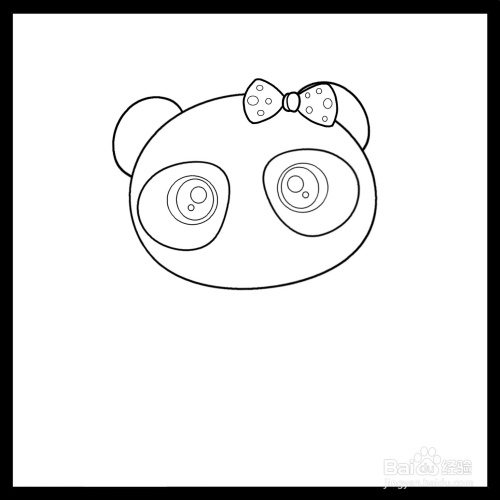 怎么画熊猫简笔画(儿童简笔画)
