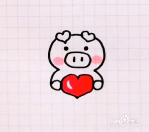 教你们快速画出可爱的表白萌宠