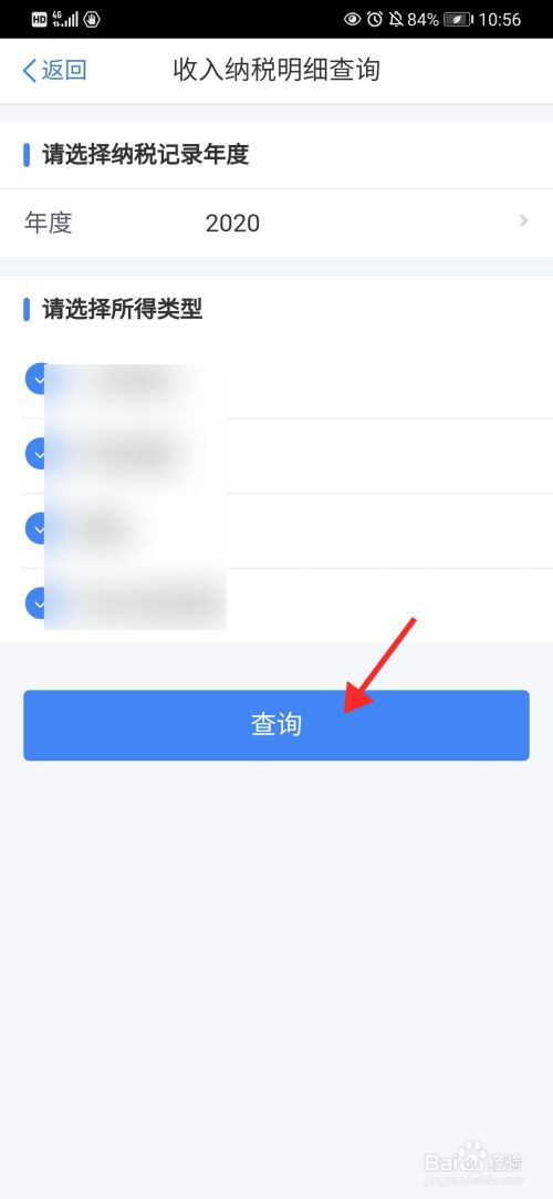 怎么查看收入纳税明细查询