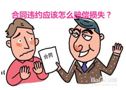 合同违约应该怎么赔偿损失?