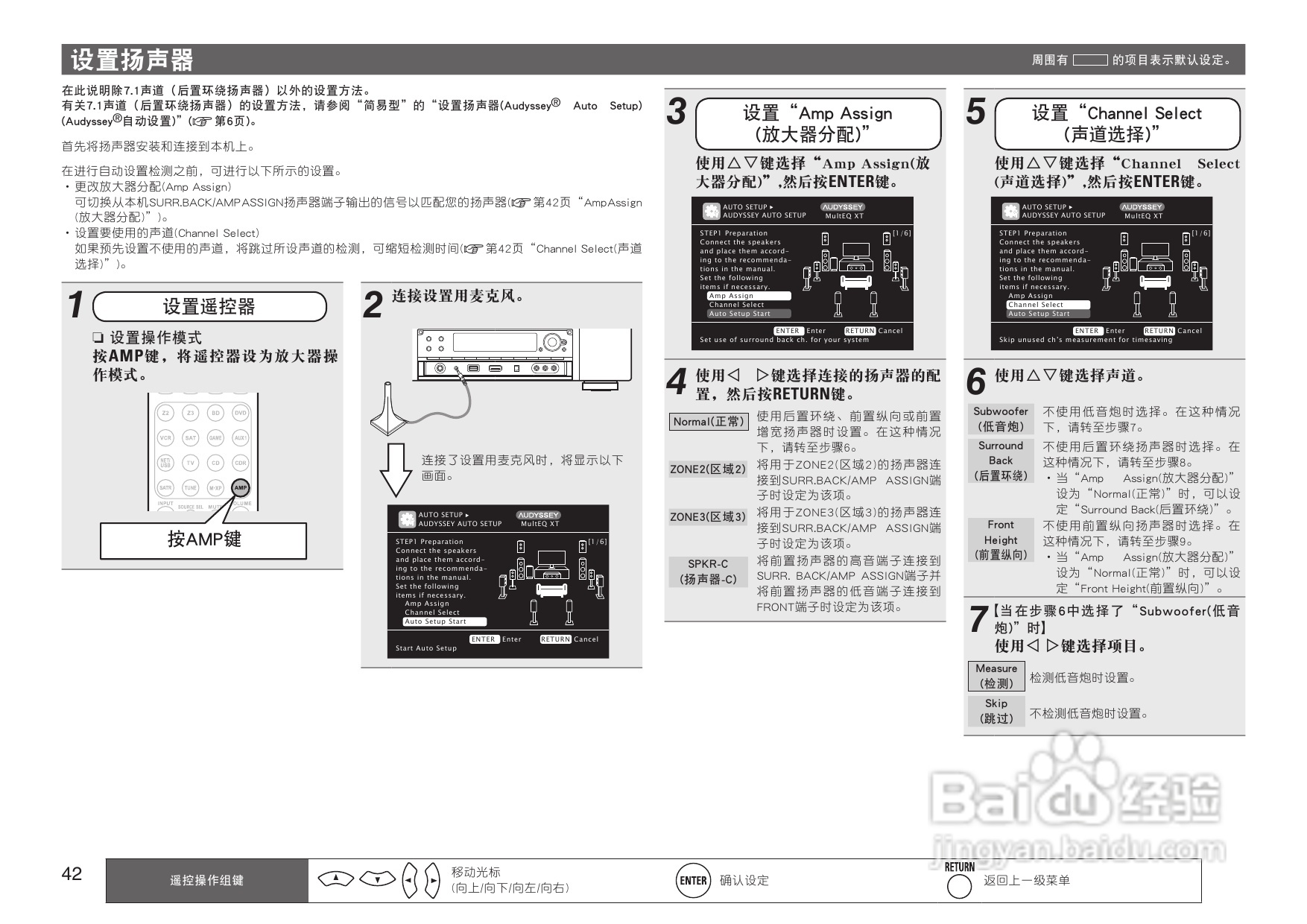 马兰士sr7005功放使用说明书:[3]