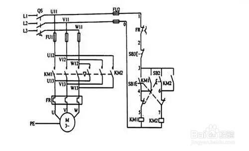 电动机控制原理图