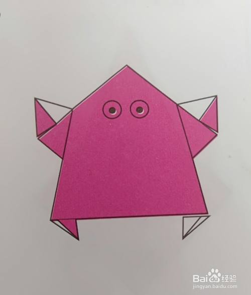 大班青蛙折纸图解