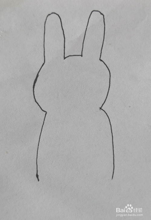 简笔画如何画小白兔