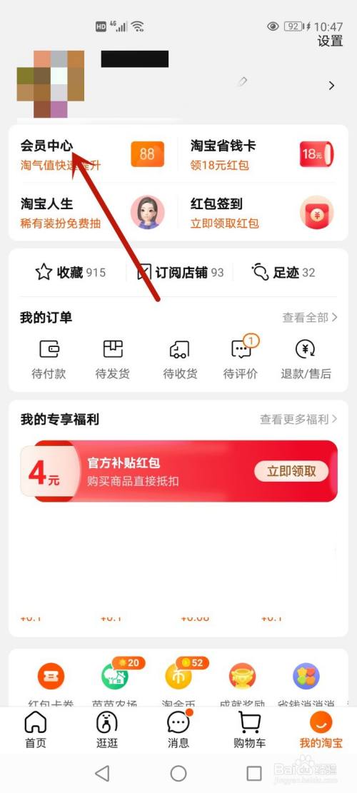 怎么看淘宝一年的消费