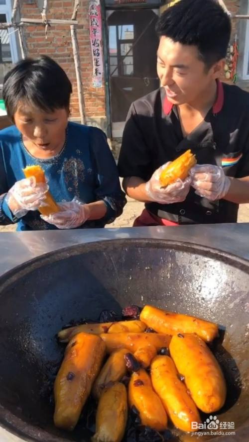 如何自制美味好吃的蜜汁红薯