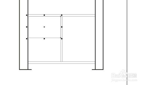 coreldraw画简单的柜子