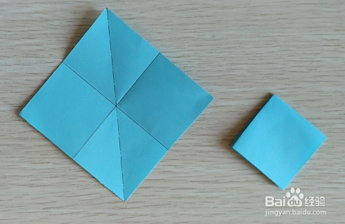 折纸实例,四角星盒子(图文详解)