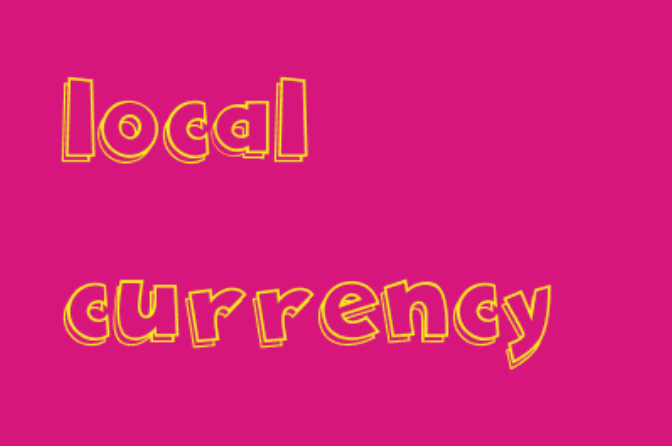 in local currency为什么用in 百度经验