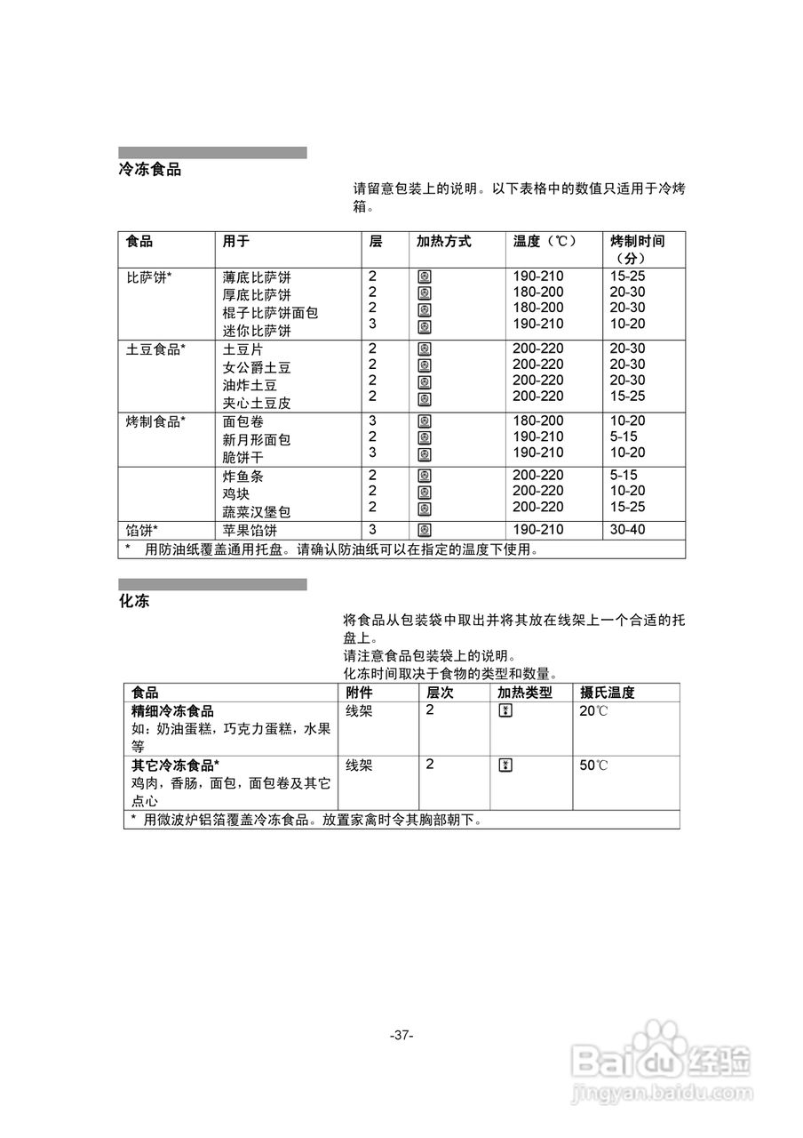 西门子hb230510w烤箱使用说明书:[4]