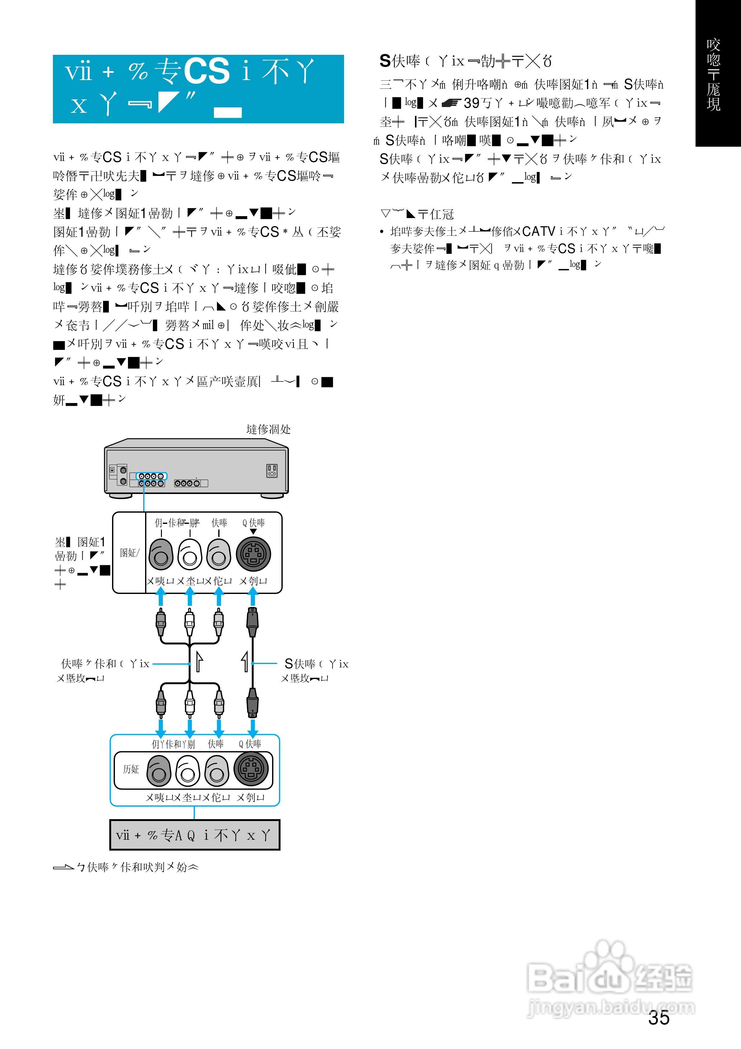 sony wv-d700放像机使用说明书:[4]