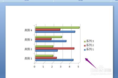 ppt2007怎么制作簇状水平圆柱图