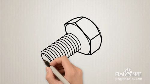 螺丝应该怎么画