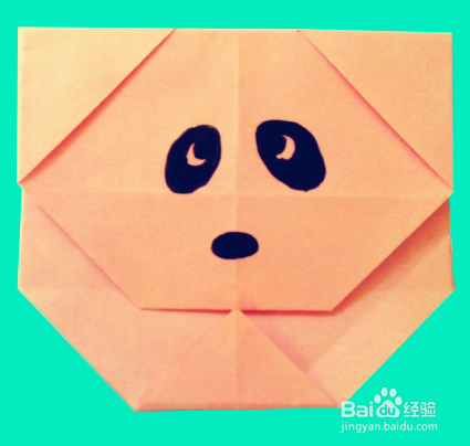 儿童折纸教程一:[17]动物篇之——小熊猫