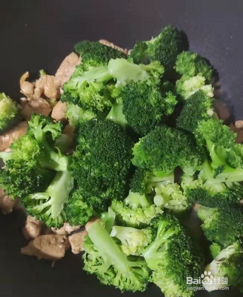 西兰花炒鸡胸肉