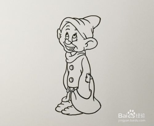 七个小矮人怎么画