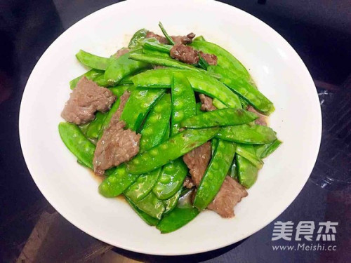 荷兰豆炒牛肉-百度经验