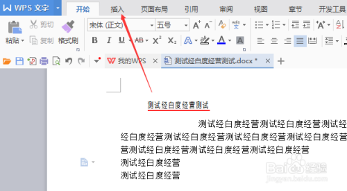 wps文字在页眉页脚中怎么插入自动图文集共x页