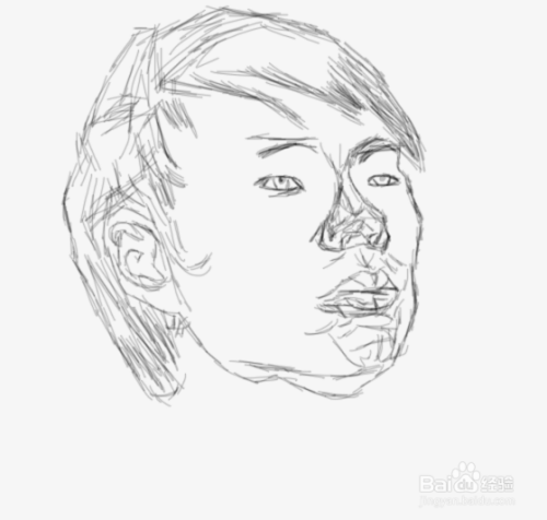 临摹素描人物基础教程