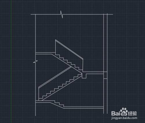 cad楼梯剖面图画法步骤