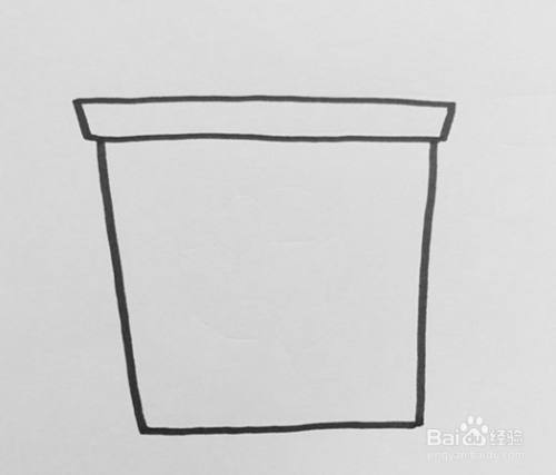 简笔画如何画分类垃圾桶?