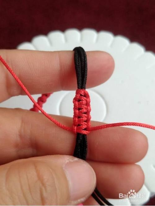 中国结手绳活扣的编织方法