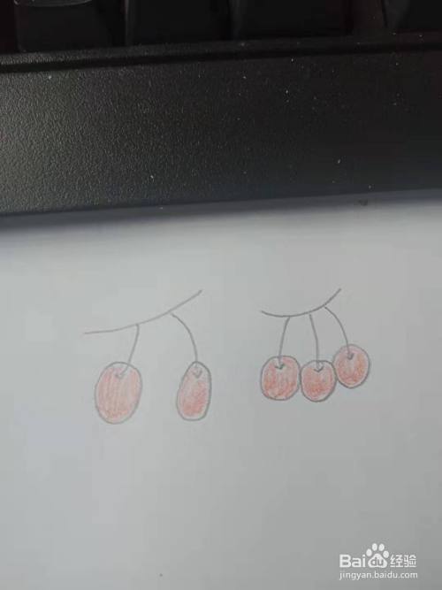 小樱桃的创意简笔画