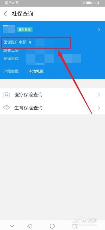医保统筹账户余额怎么查询