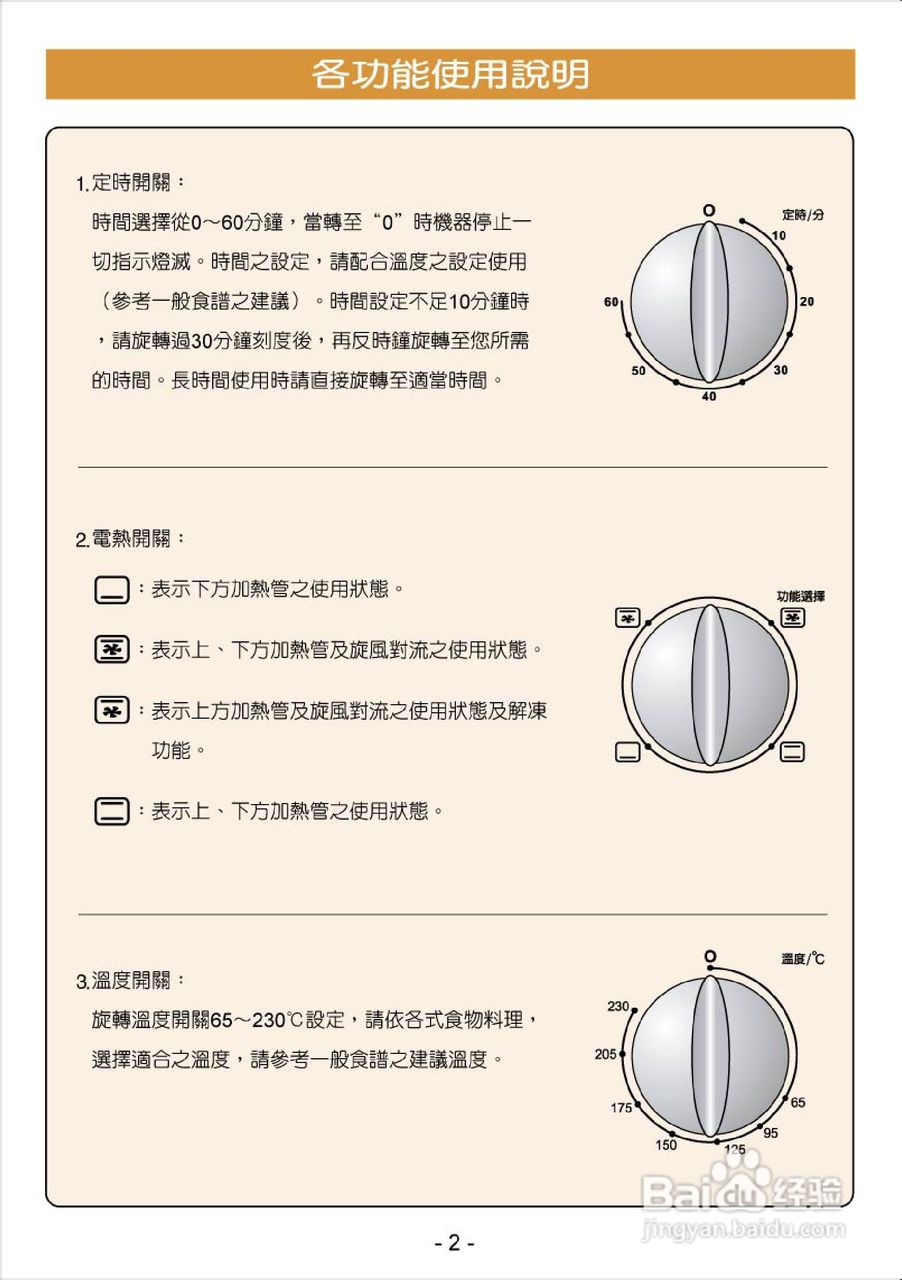 歌林bo-230r型电烤箱使用说明书