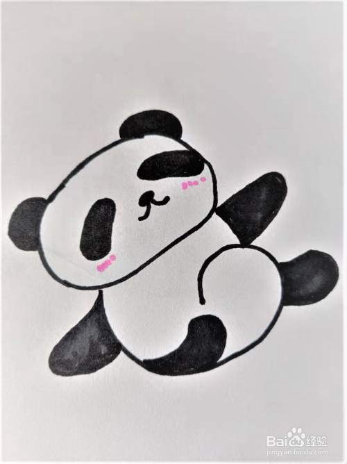 国宝大熊猫受到大家的喜爱,那么大熊猫的简笔画怎么画呢?