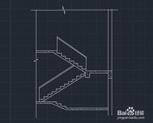 cad楼梯剖面图画法步骤