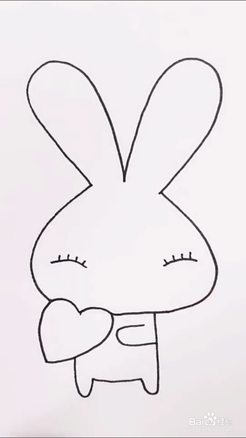 兔子的简笔画怎么画?