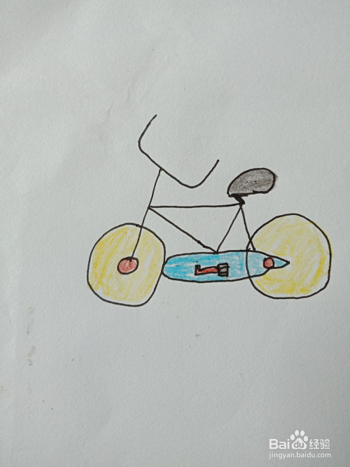书画/音乐一步一步学画画,一笔一笔绘人生,今天小编教你自行车的简