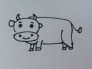 怎么画牛的儿童画?牛的简笔画怎么画呢?