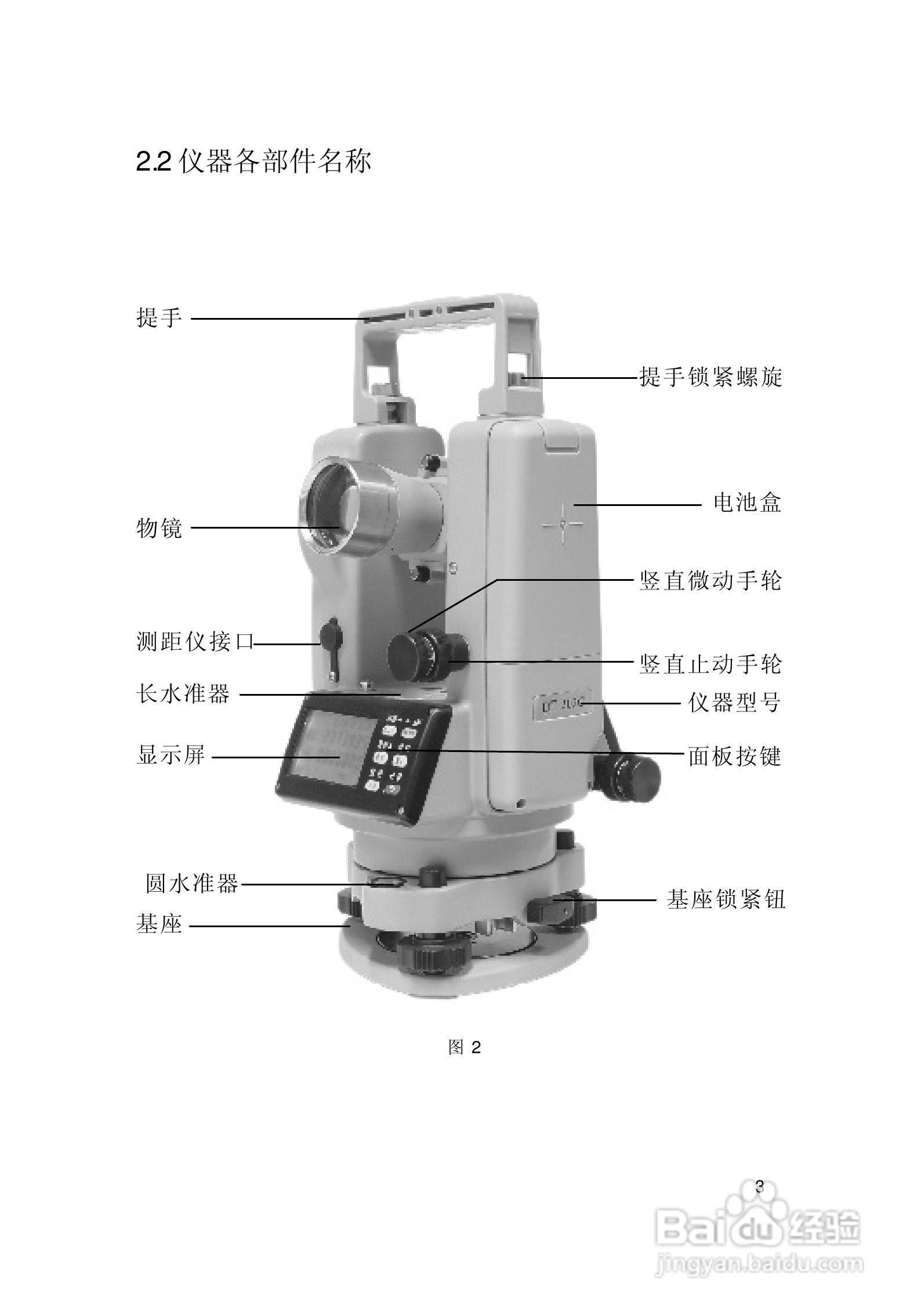 一光电子经纬仪dt205d使用说明书[1]