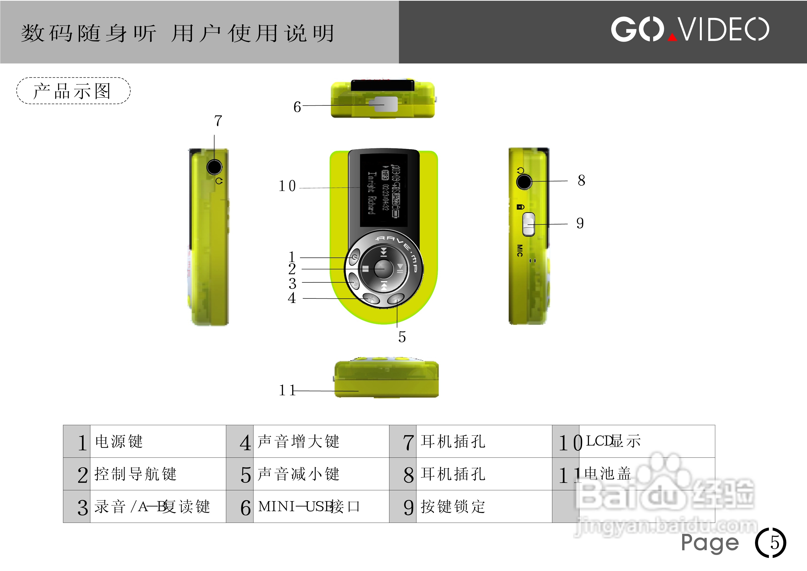 亚迅f50b mp3说明书:[1]