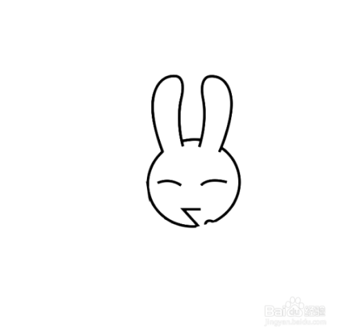 如何画卡通兔子的简笔画?