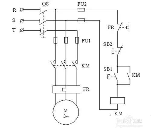 电动机控制原理图