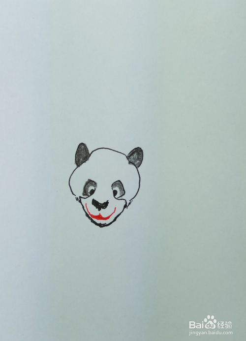怎样画简笔画"熊猫宝宝"?