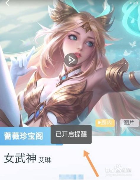 王者荣耀艾琳女武神皮肤怎么获得?