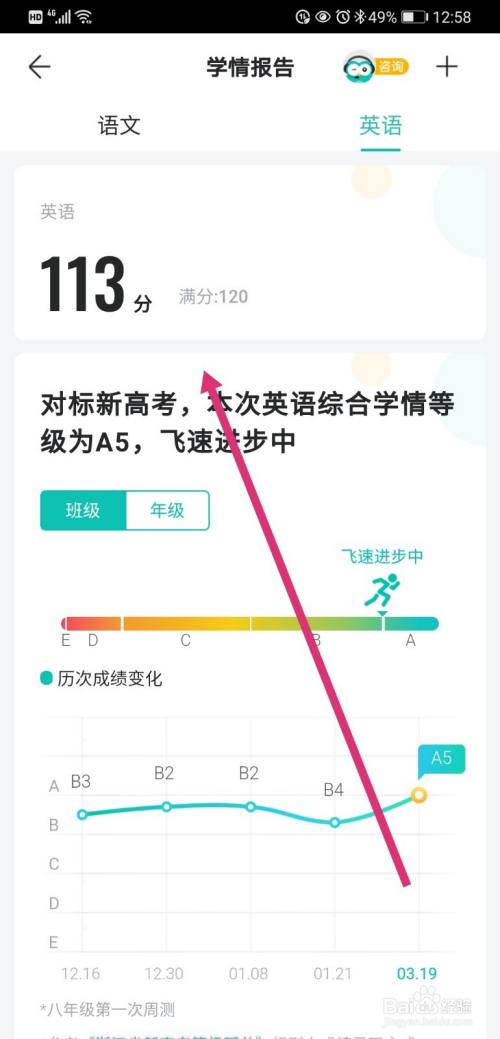 智学网如何查看学生成绩