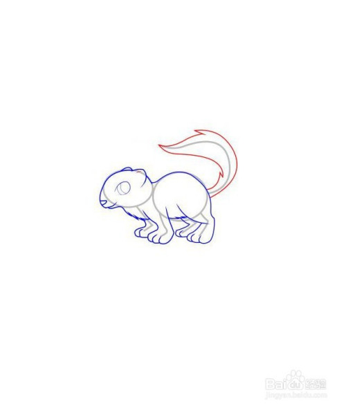 松鼠的简笔画如何绘制