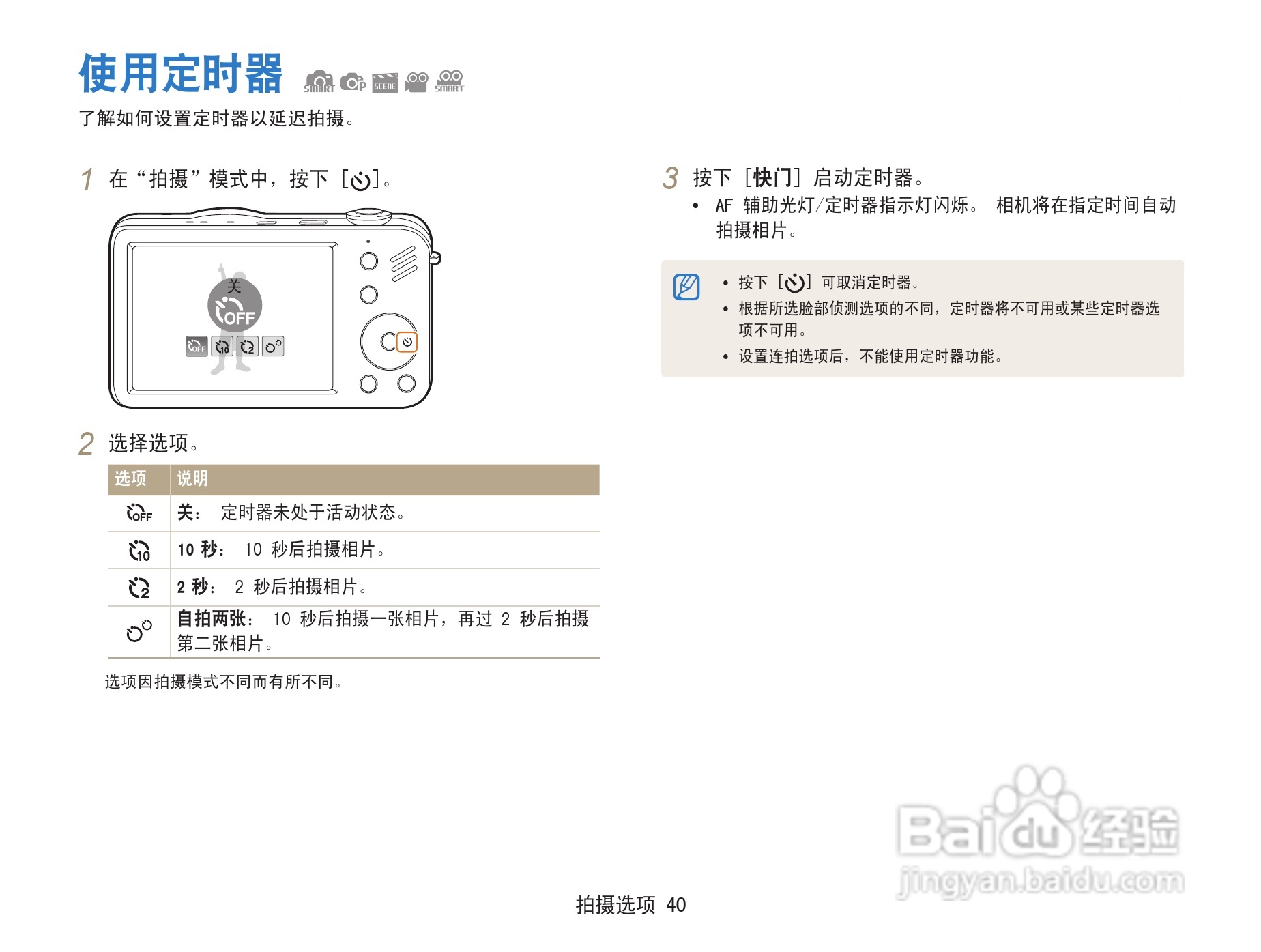 三星st91数码相机使用说明书:[5]