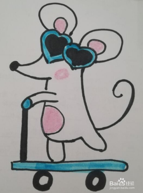 小老鼠的画法 小老鼠的简笔画
